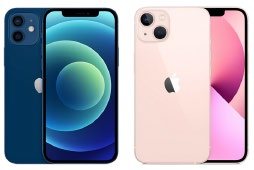 iPhone 12 and 13.